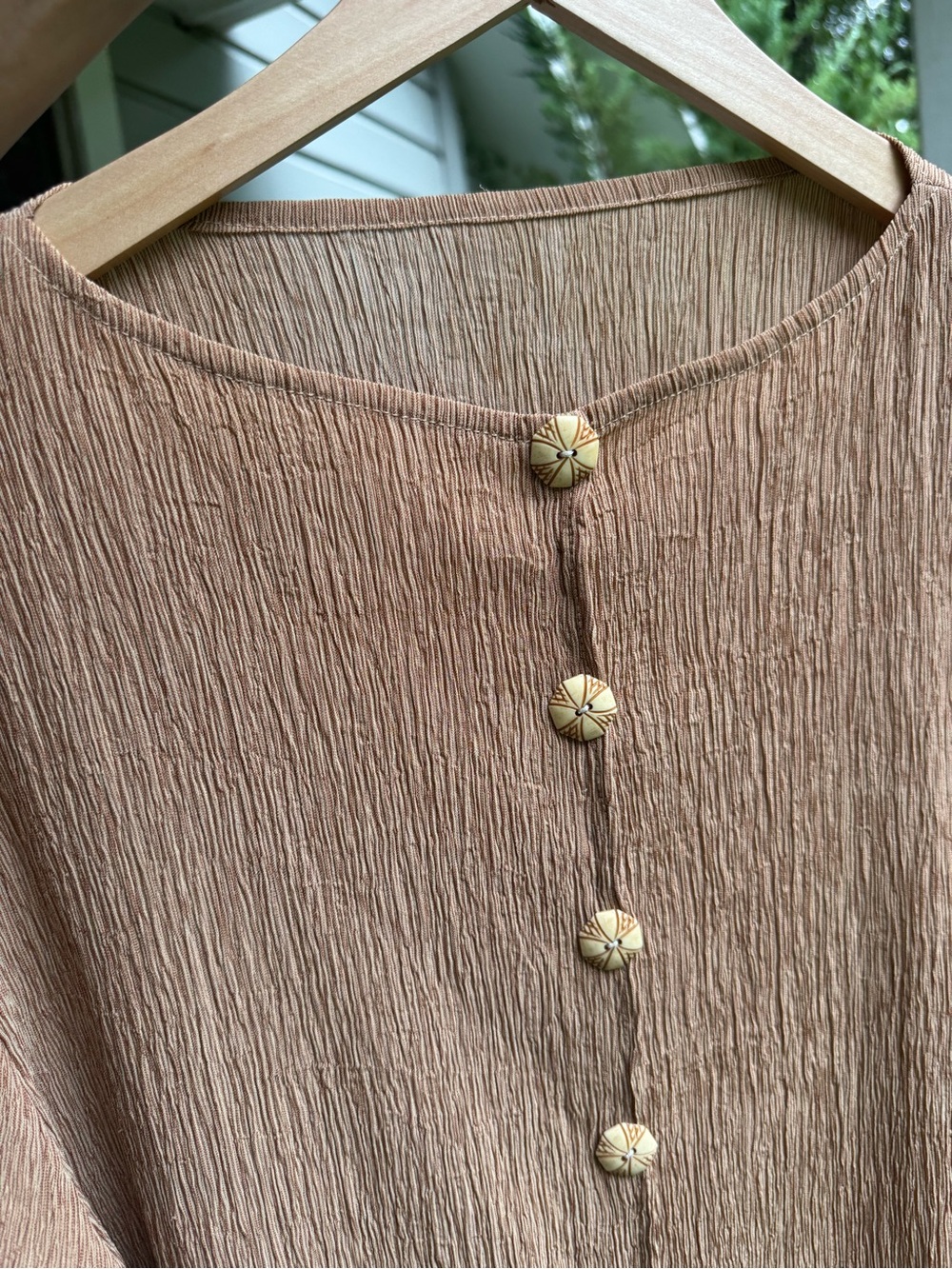 Button Blouse - Picture 3 of 5